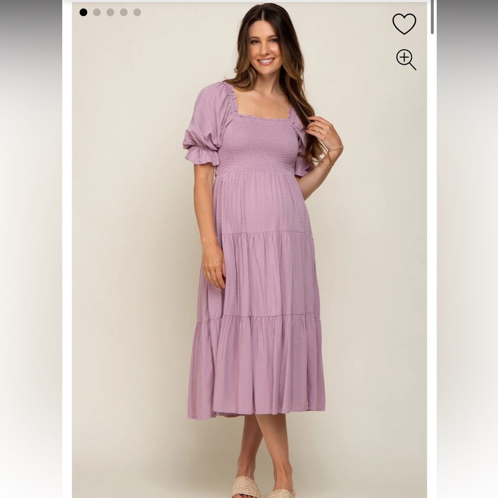 Pinkblush Lavender Midi Dress